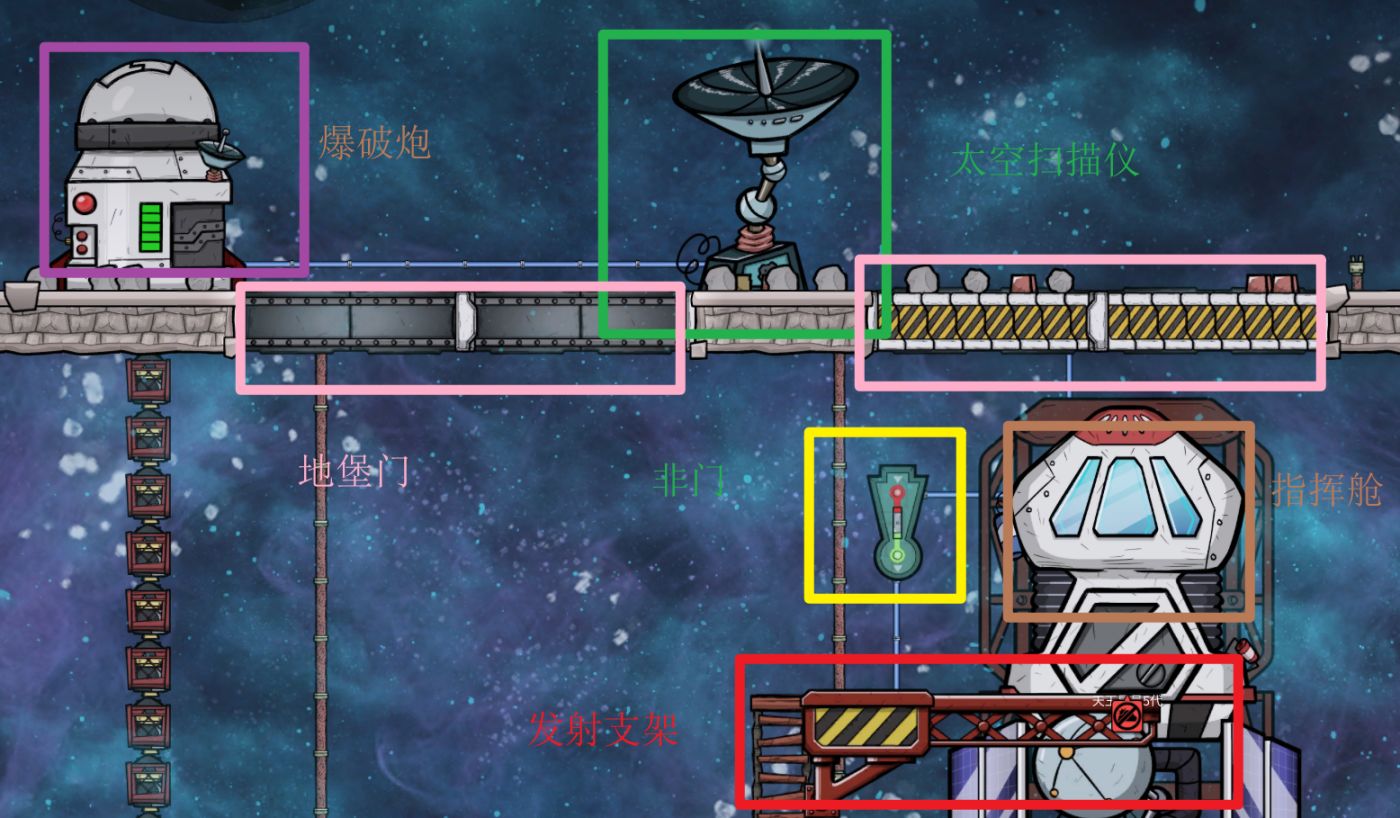 【PC游戏】年轻人的第一艘火箭教学——火箭发射井建造教程（缺氧）-第7张