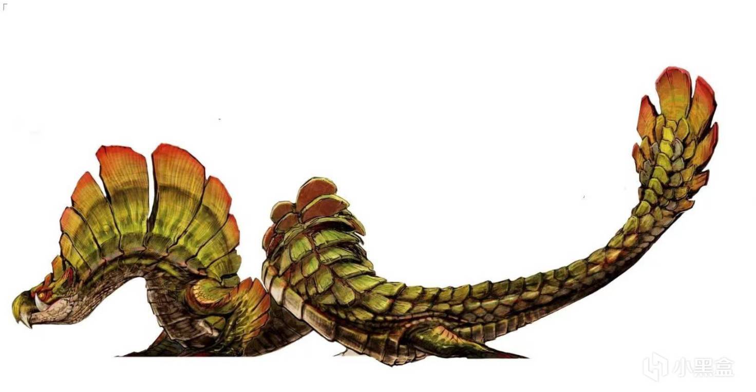【怪物猎人世界】操作大气震动的黄绿大蛇—绞蛇龙-第0张