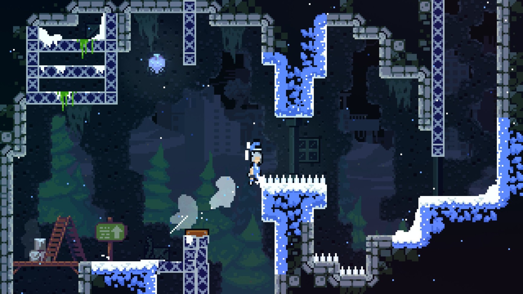 【PC游戏】「Celeste」蔚蓝进阶技巧——抓角加速-第9张