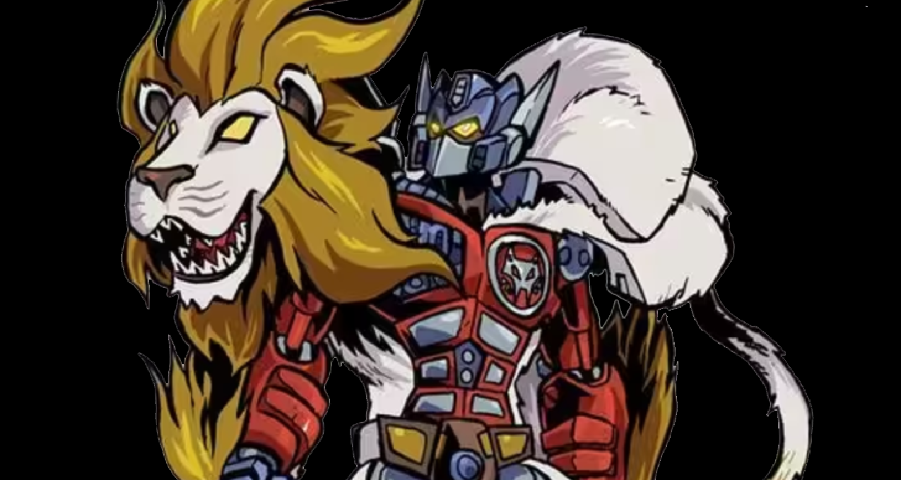 变形金刚超能勇士巨无霸成员插画