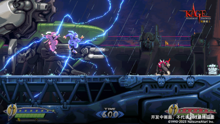 【PC游戏】红白机经典重制《KAGE～Shadow of the Ninja 绝影战士》实机首曝-第4张