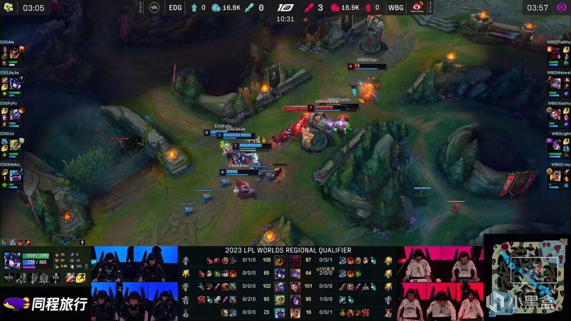 【英雄联盟】LPL冒泡赛：Light卡莎下路通关！WBG 1-0 EDG！-第5张