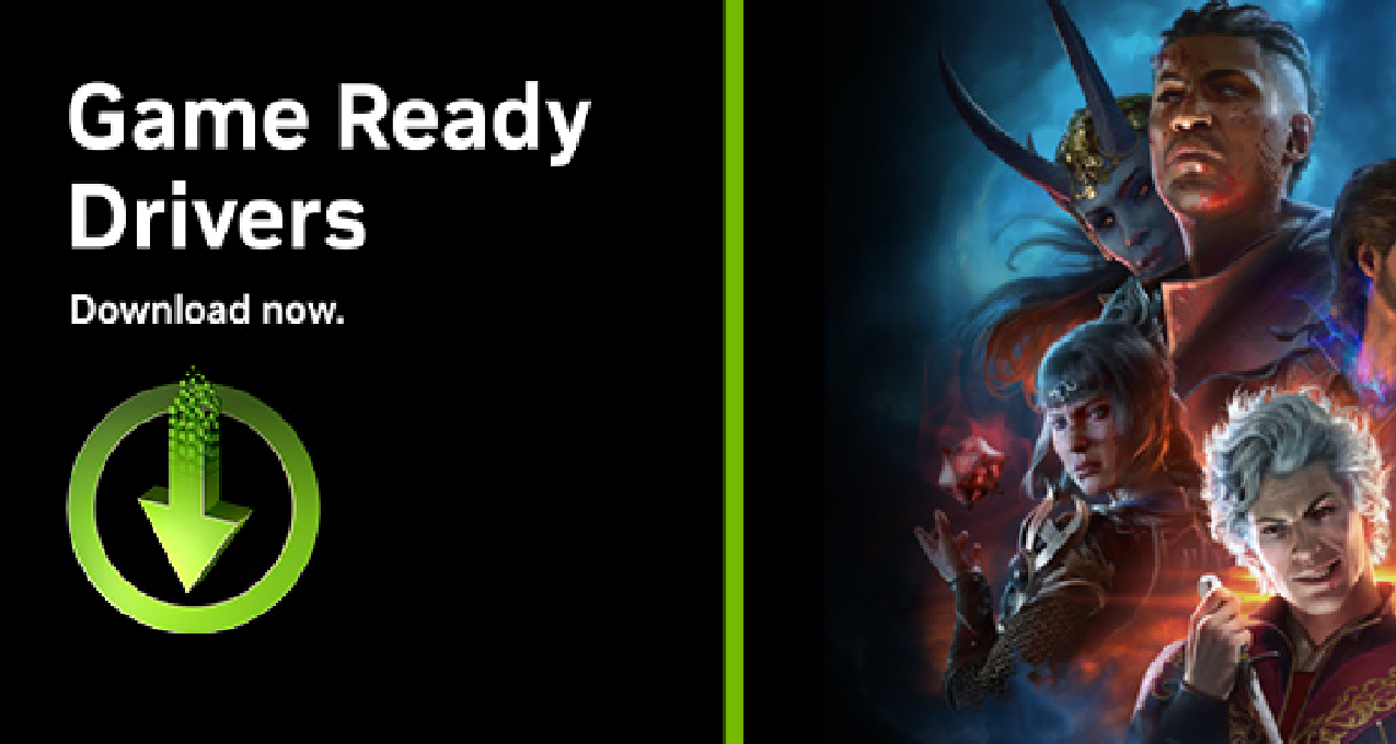 Nvidia发布新Game Ready驱动，支持《博德之门3》
