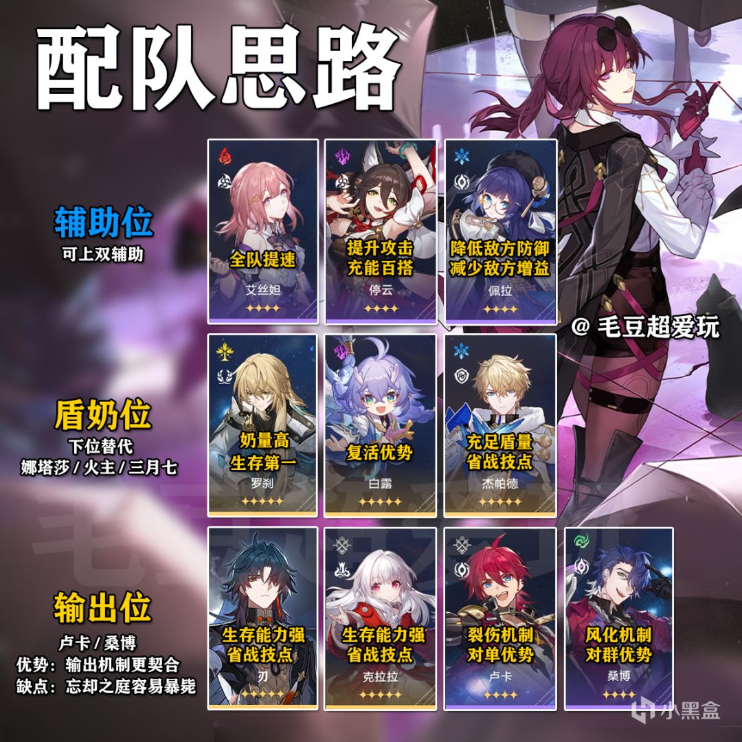 【崩坏：星穹铁道】「V1.2攻略」卡芙卡超全培养攻略-第6张