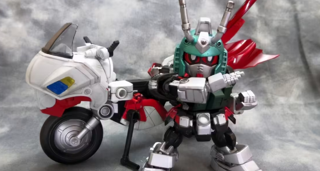 SD高达模型改造假面骑士角色，大家能认出它们都是什么骑士吗？