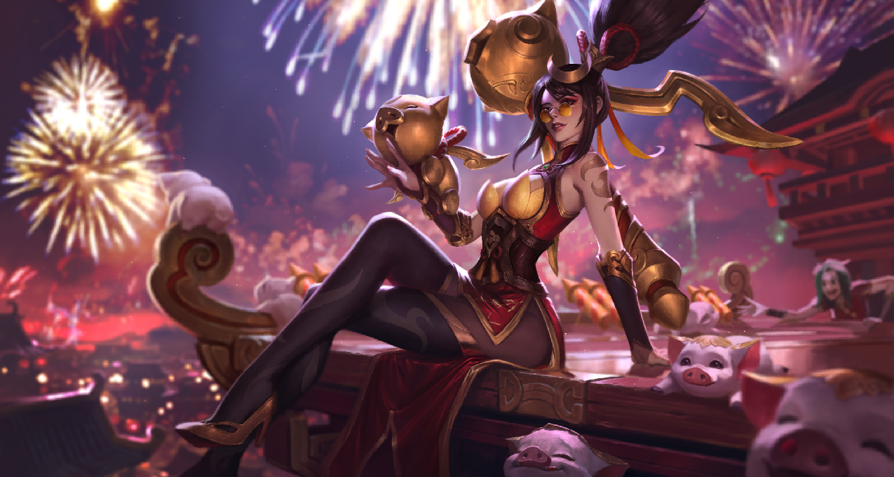 盤點那些非常好看的LOL女英雄皮膚（薇恩篇）