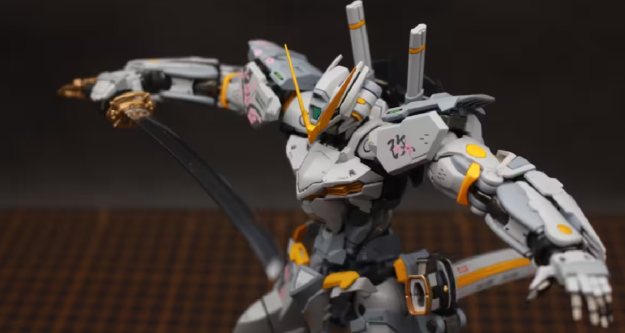 换色重涂，机动战士高达白异端高达模型