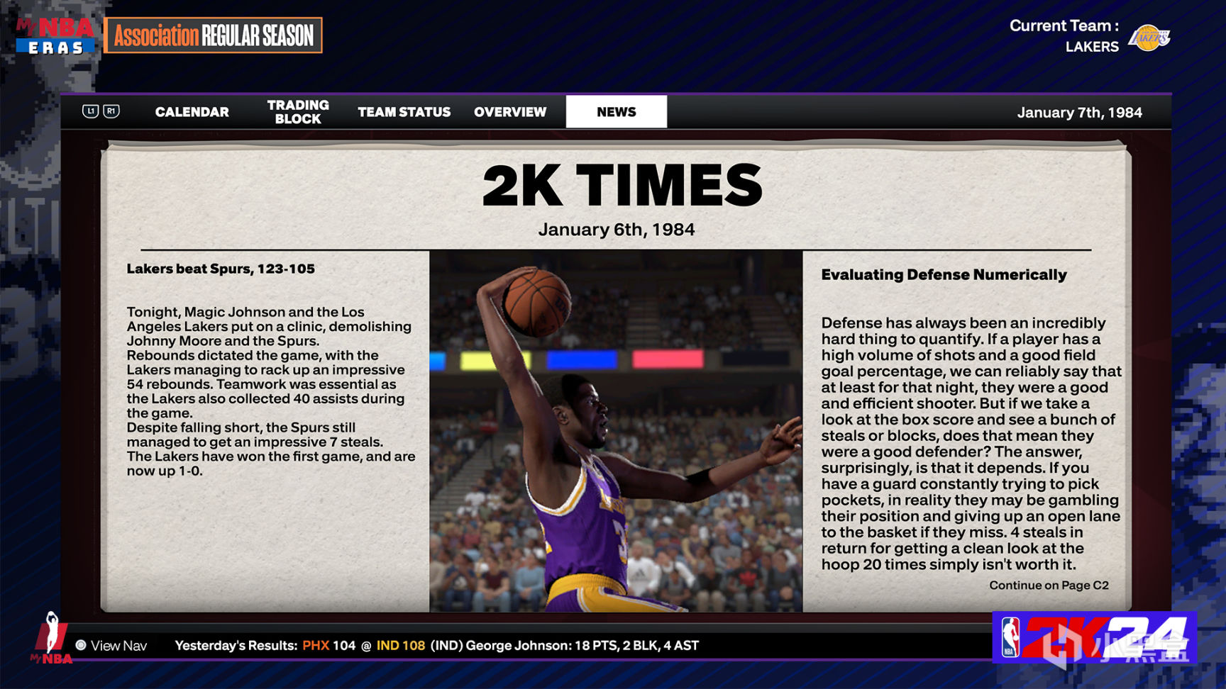 【PC游戏】NBA 2K24 今日公布了次世代主机端篮球联盟和WNBA的更新内容-第4张