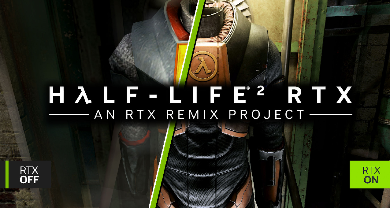 《半條命2 RTX》英偉達發佈預告：畫質超清，老遊戲煥發新生機！
