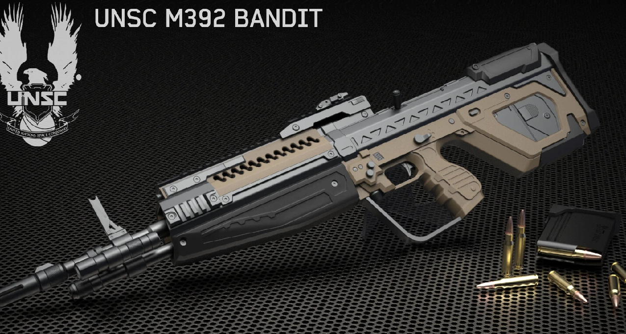 【HALO設定科普】M392/M395神射手步槍 —— 聆聽爆頭的歡呼聲吧