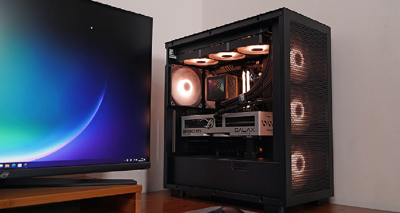 13700K+Z790 HERO+RTX 4090，H7 FLOW 簡約光污染主機秀