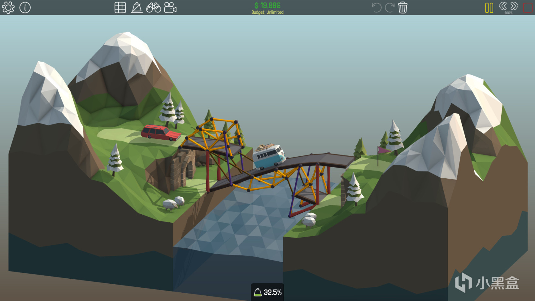 【PC游戏】沙盒模拟游戏《多边形造桥》《多边形造桥2》低价区价格暴涨-第2张