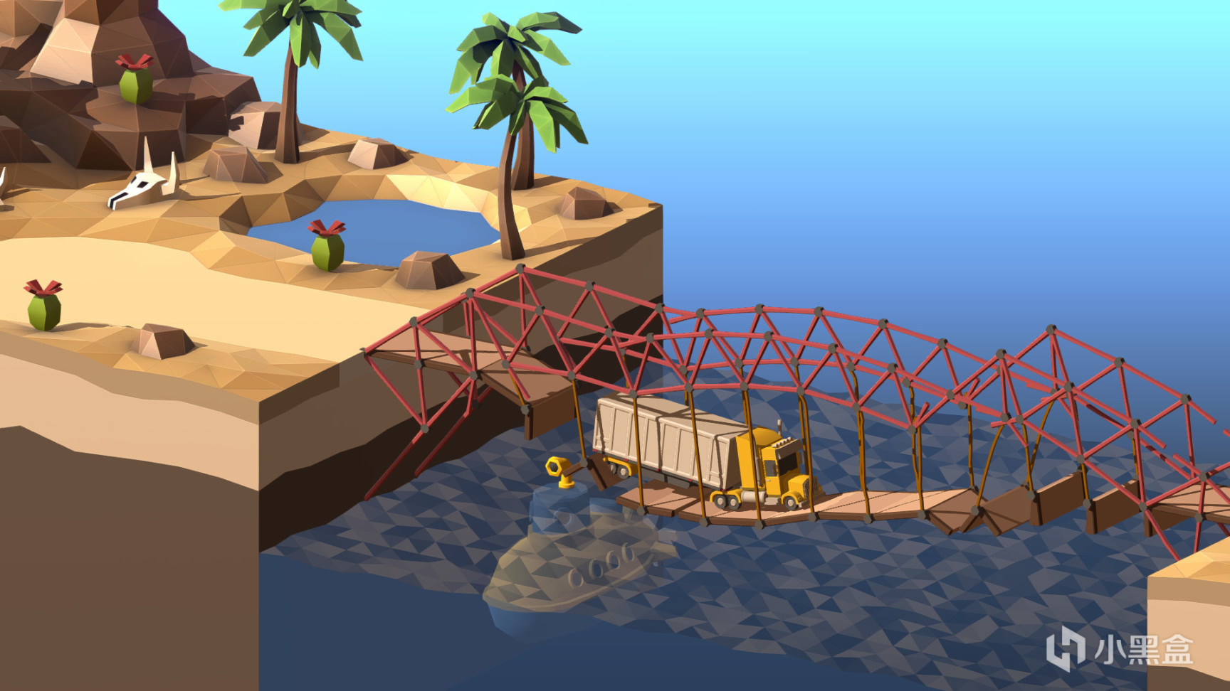 【PC游戏】沙盒模拟游戏《多边形造桥》《多边形造桥2》低价区价格暴涨-第6张