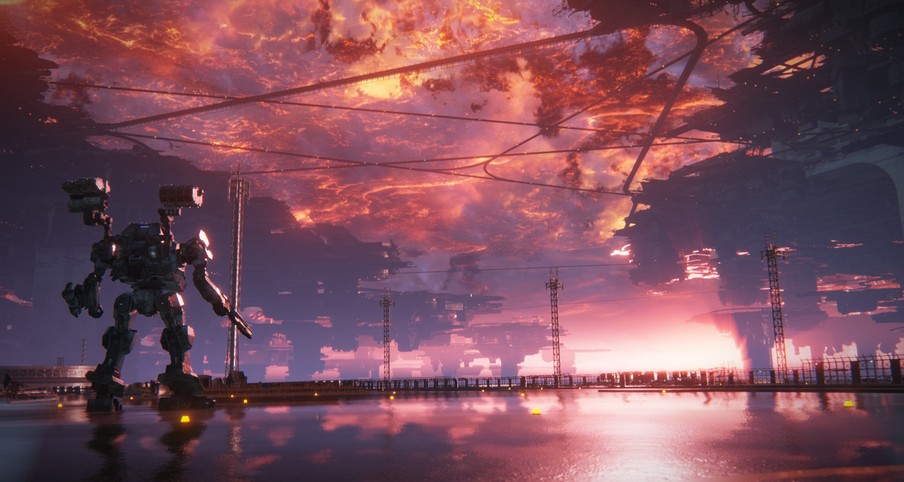 《装甲核心6境界天火》机甲迷的盛宴，手感不错的机甲游戏