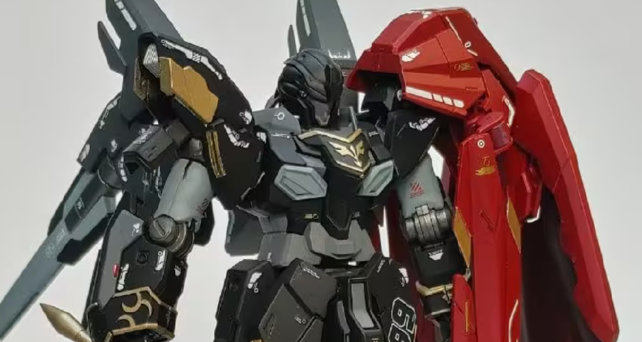 披风骑士风格改造，机动战士高达原石新安洲模型