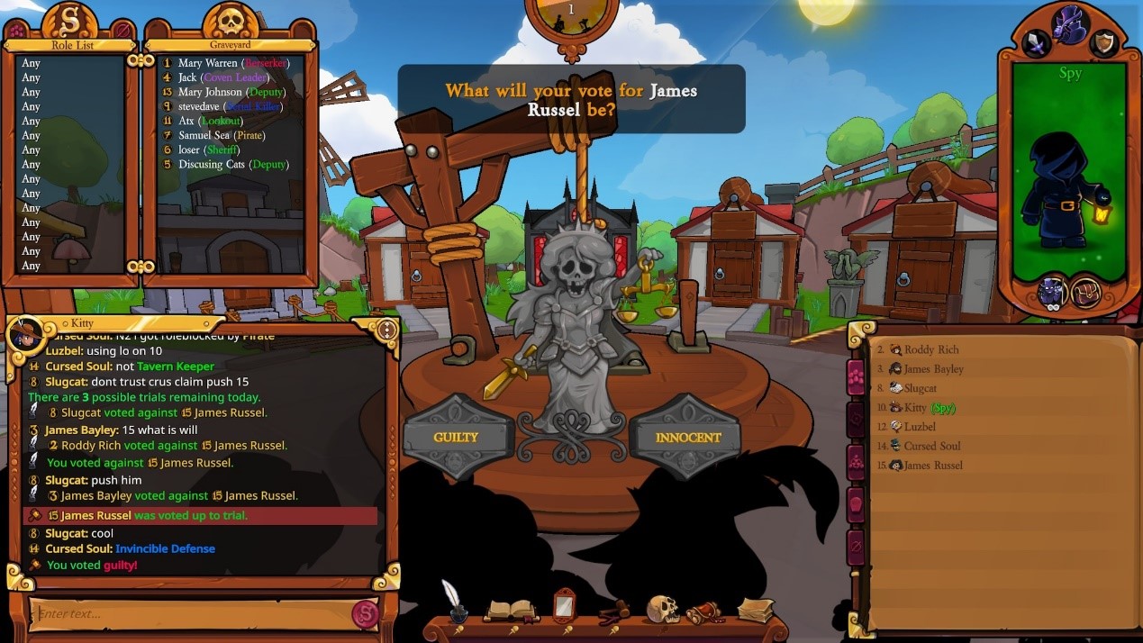 【PC游戏】Town of Salem 2简谈：最复杂烧脑的硬核狼人杀-第19张