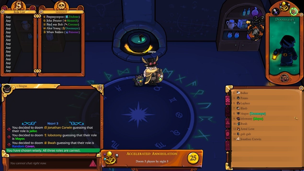 【PC游戏】Town of Salem 2简谈：最复杂烧脑的硬核狼人杀-第13张
