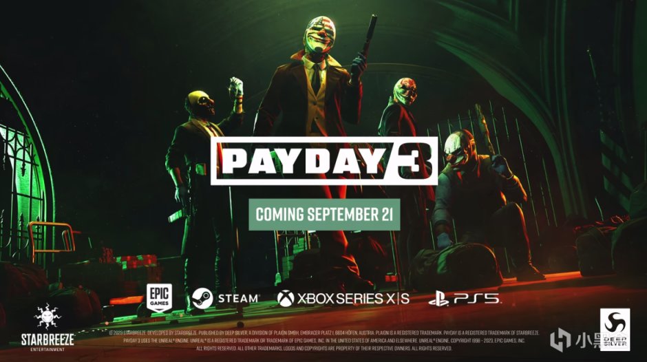 《博德之门3》跨平台联机开发中，《Payday3》9 月 8 日开启测试-第2张