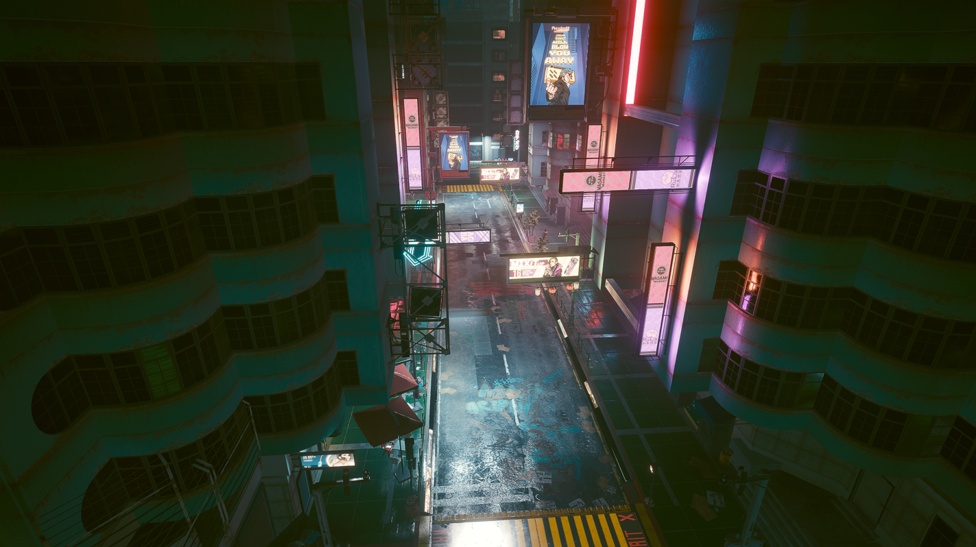 【電馭叛客2077】CDPR的開放世界：2077（中篇：環境和概念）-第50張