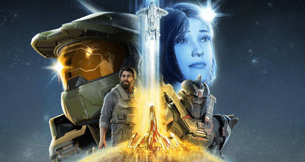 《光环》发贺图庆贺《星空》 士官长登上魔改海报