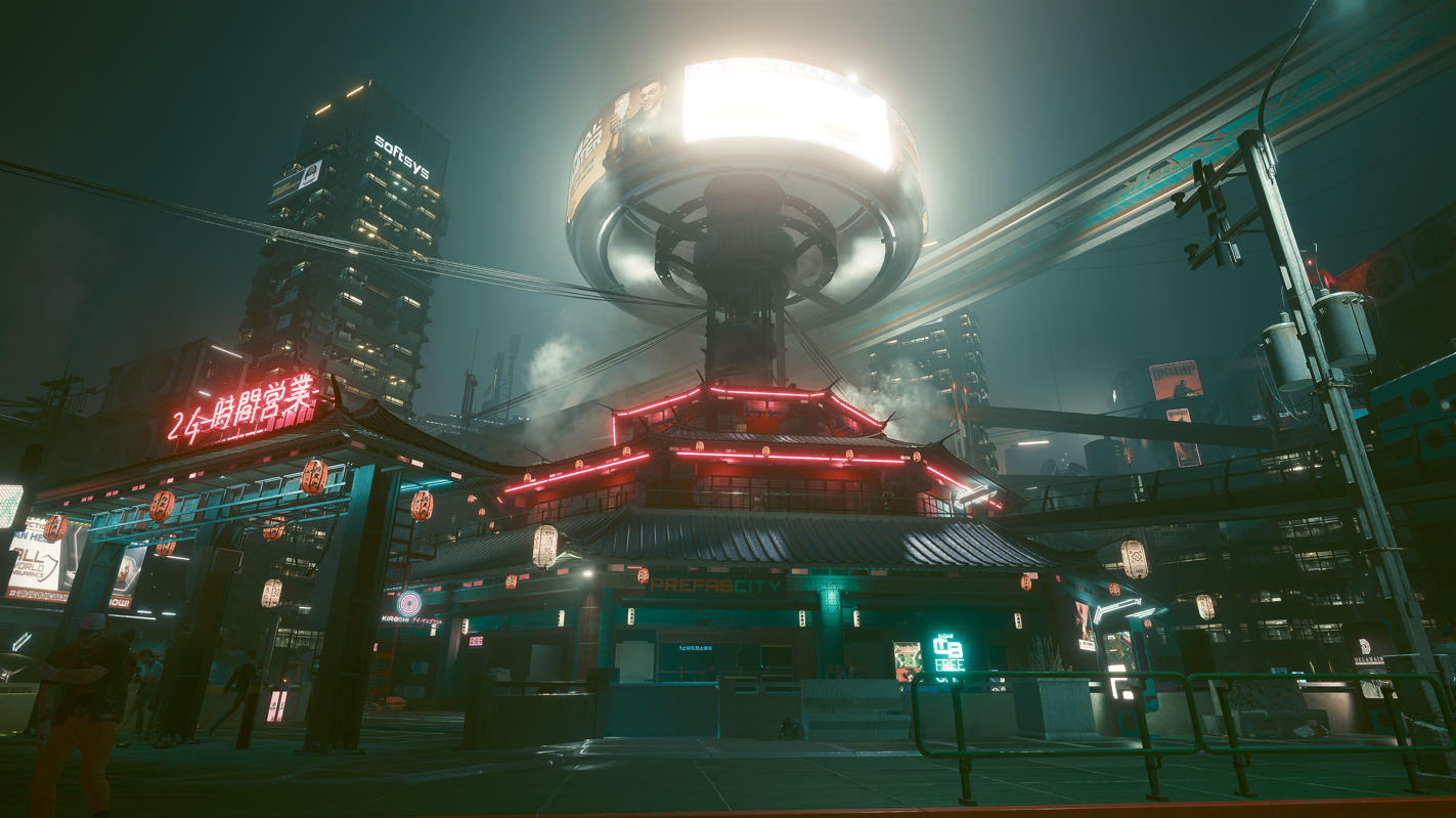 【電馭叛客2077】CDPR的開放世界：2077（中篇：環境和概念）-第28張