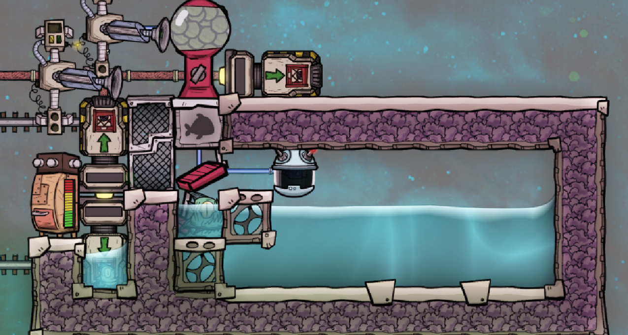 [缺氧]  帕庫魚養殖模塊  開局用到結檔的食物模塊