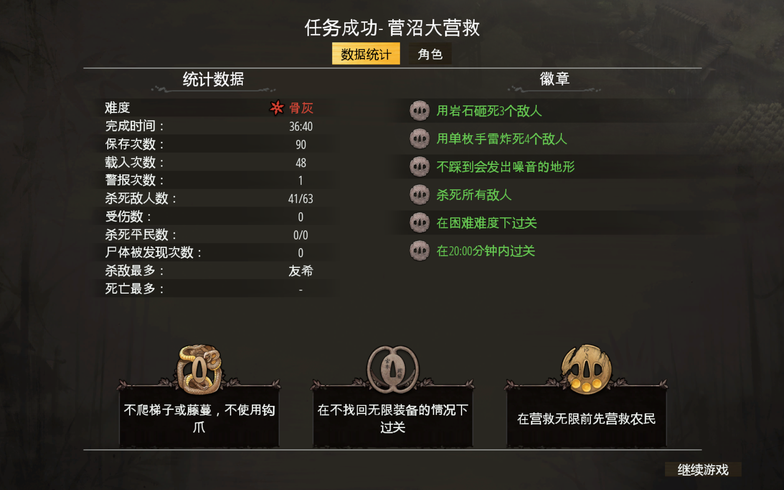 【PC遊戲】將軍之刃：影子戰術全成就攻略六：菅沼大營救-第62張