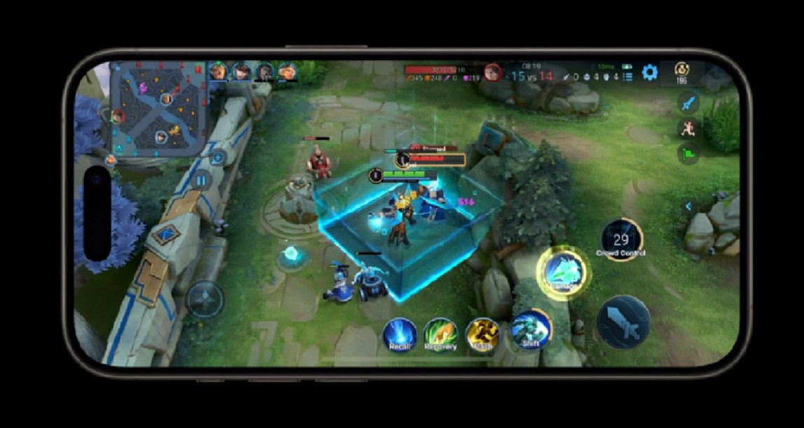 蘋果發佈會：王者榮耀、星鐵和原神，現場演示亮相！