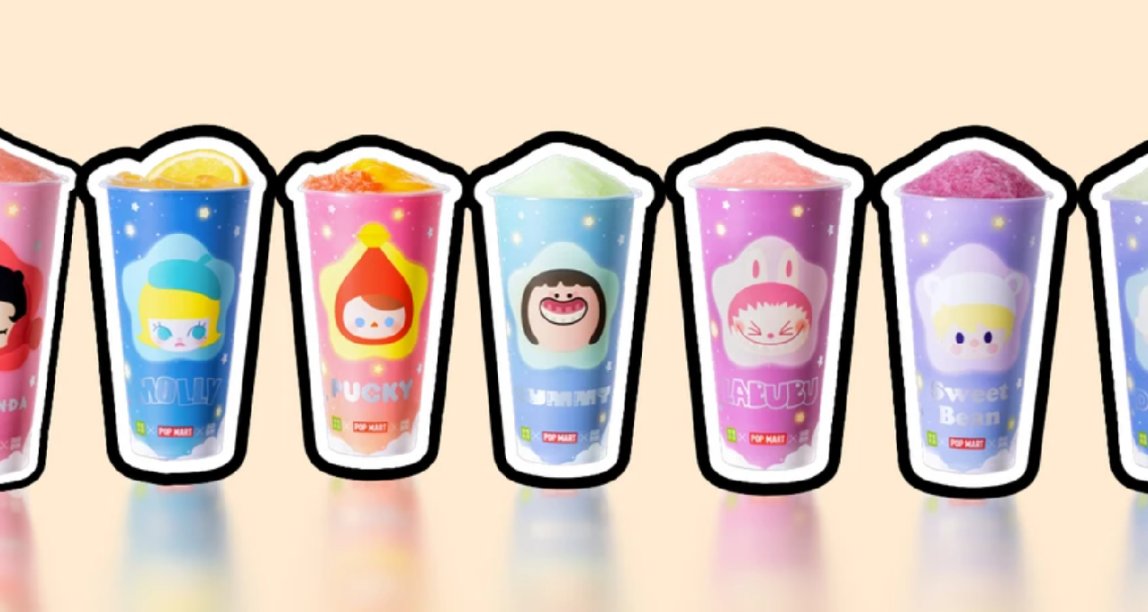 奈雪的茶 × 泡泡玛特 来了！全国主题门店名单附上