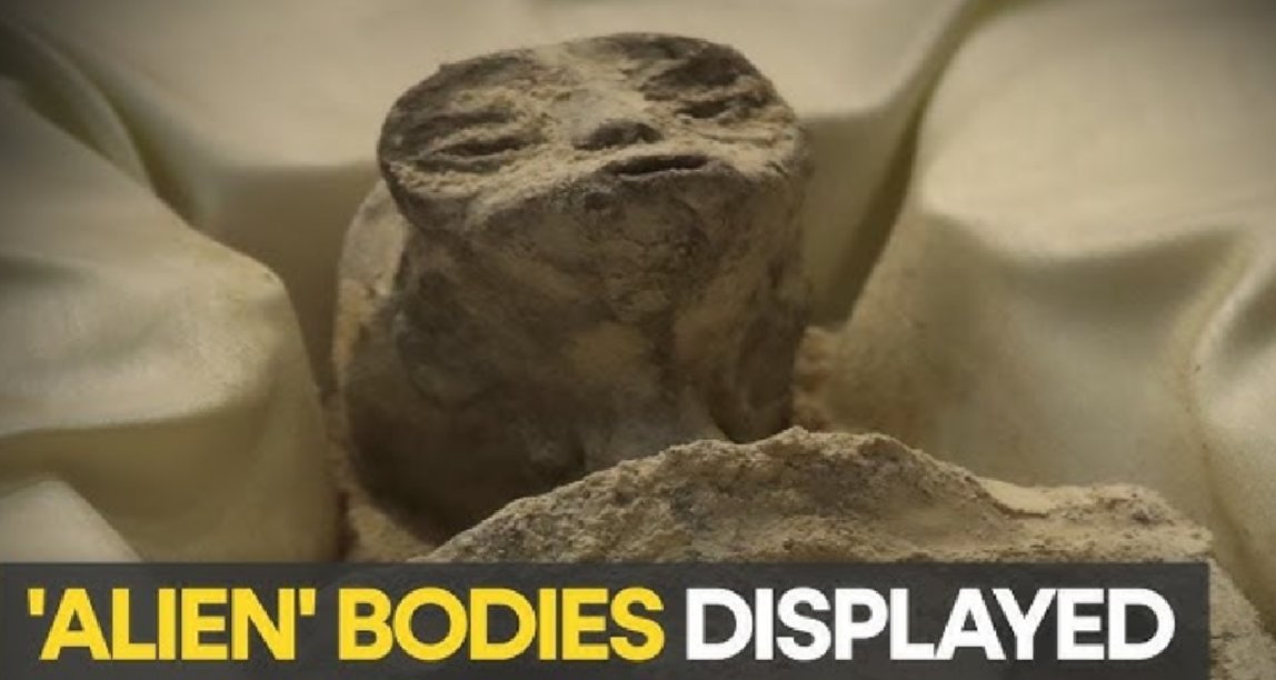 外星人来了？墨西哥展出两具疑似外星生物遗骸！