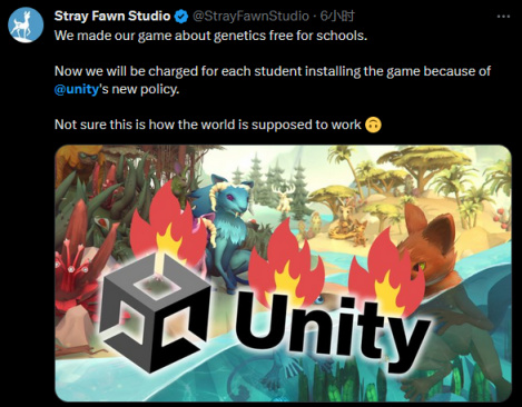 【PC游戏】游戏开发者们对Unity新收费政策的锐评：Unity重新定义了价格歧视-第27张
