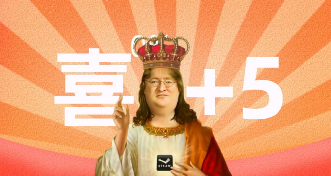 開機啦，喜+5！又有好玩的Steam遊戲可以免費入庫！