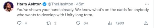 【PC游戏】怂了？unity为收费新规道歉并承诺修改-第4张
