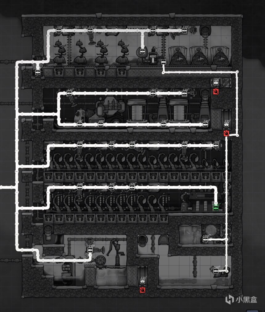 【PC游戏】[缺氧]  咸乳生产模块  产量达170kg每周期-第2张