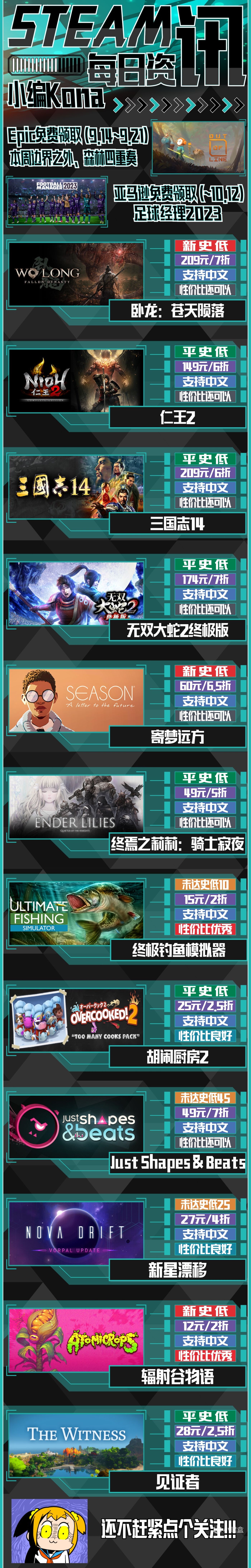 【PC遊戲】Steam瘋狂週三遊戲推薦：稱霸江東，從現在開始-第1張
