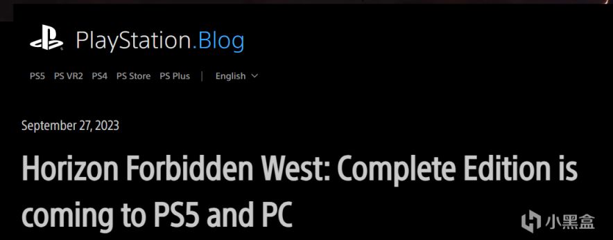 《地平线 西之绝境™》完整版将登陆PS5和PC-第0张