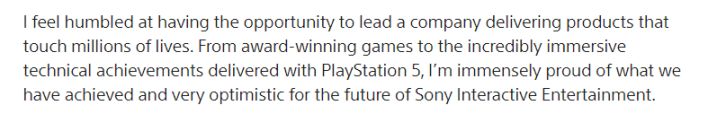 【主機遊戲】放棄獨佔，爭議不斷，索尼PS總裁吉姆萊恩宣佈明年退休-第2張