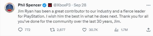 【主机游戏】索尼ps掌门人即将退休，微软xbox负责人致敬-第1张