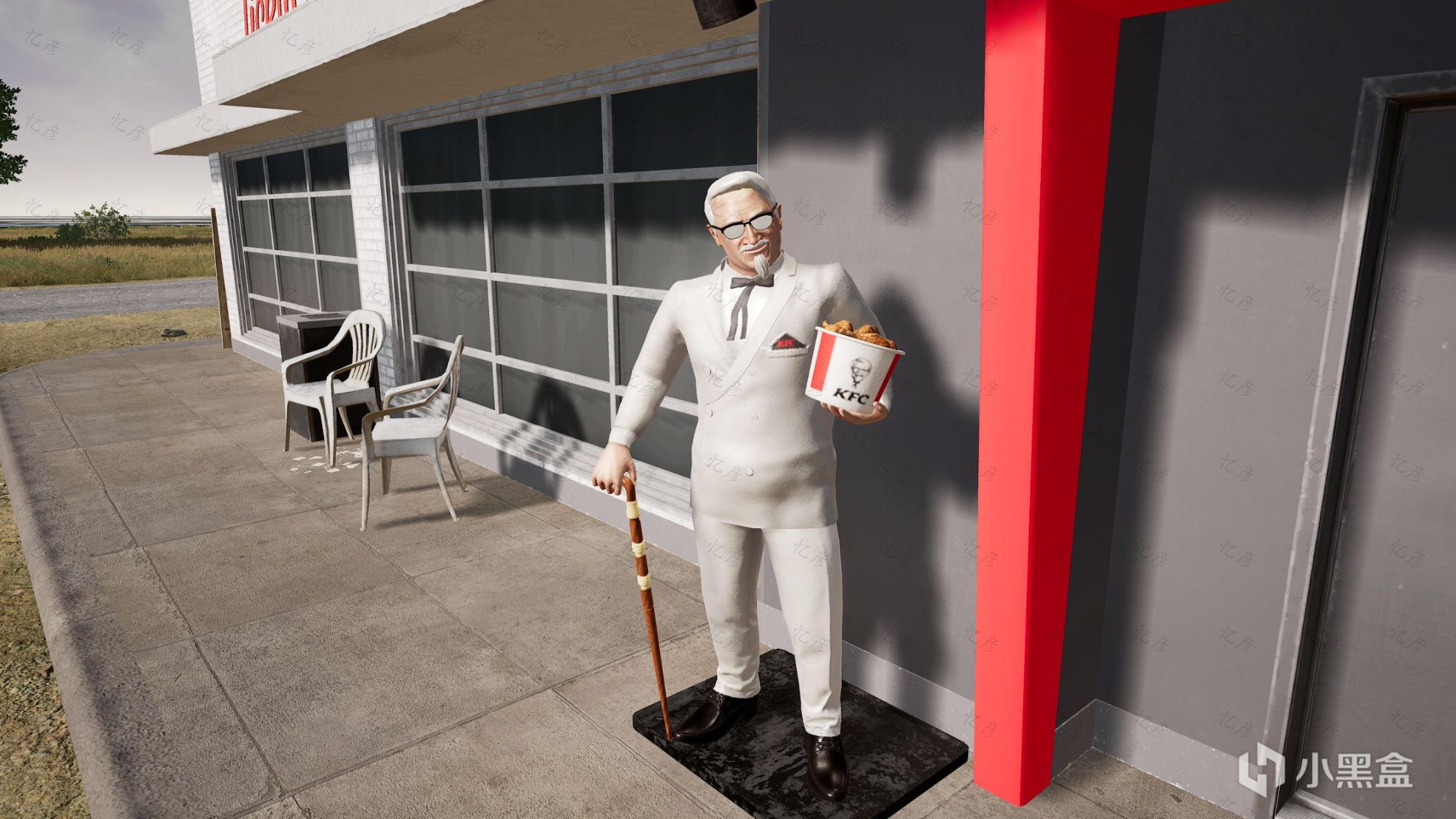 【絕地求生】26.1版本測試服搶先看 艾倫格加油站變KFC餐廳 實拍圖-第8張