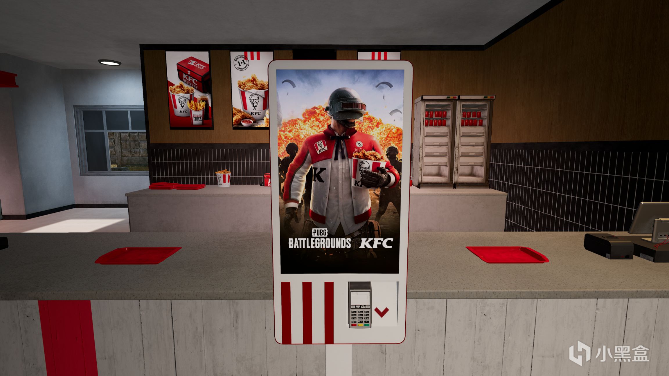 【絕地求生】26.1版本測試服搶先看 艾倫格加油站變KFC餐廳 實拍圖-第11張