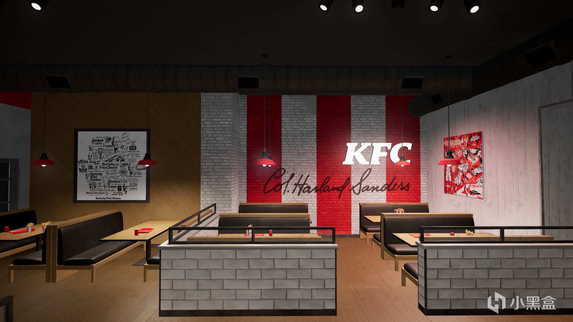 【绝地求生】26.1版本测试服抢先看 艾伦格加油站变KFC餐厅 实拍图-第3张
