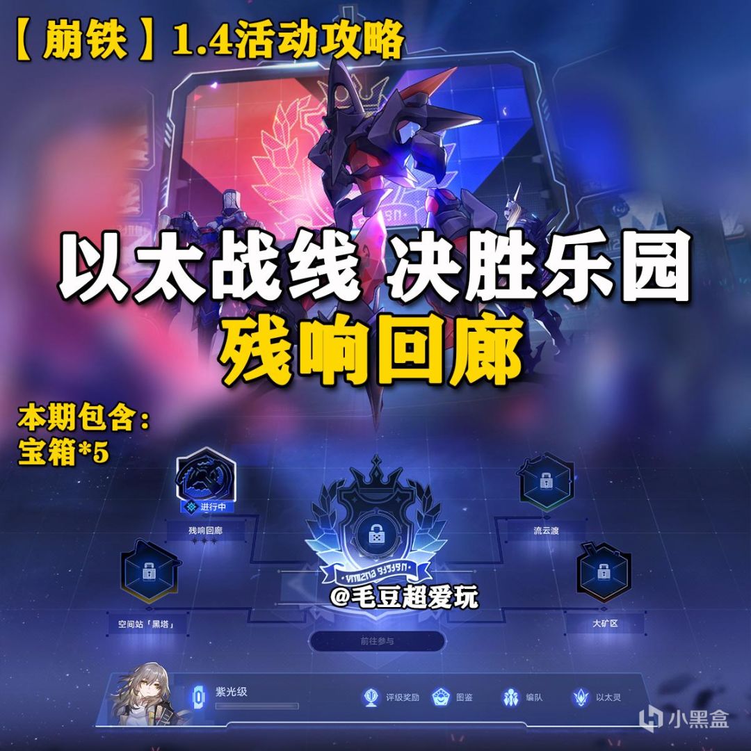 【崩壞：星穹鐵道】「V1.4攻略」以太戰線-殘響迴廊寶箱全收集-第0張