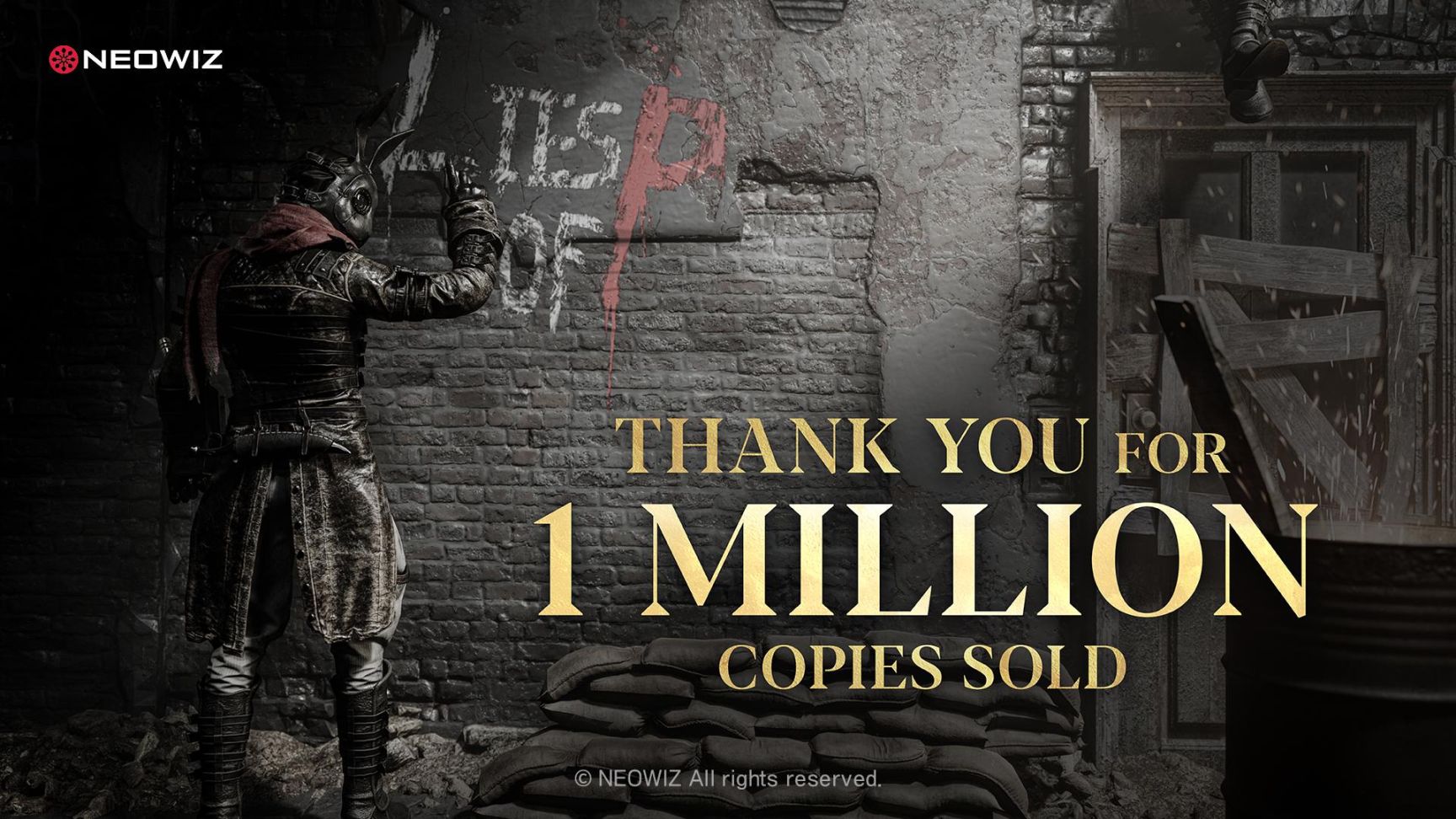 類魂遊戲《匹諾曹的謊言》上線不到一個月銷量突破100萬份