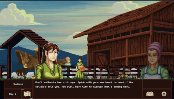 【PC遊戲】互動視覺小說遊戲《如茵碧草 萋萋護路人》已於16日上線-第3張