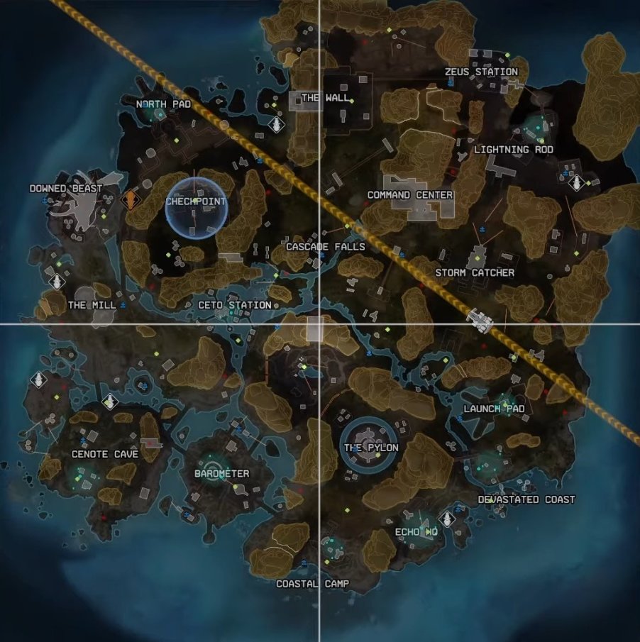 【Apex 英雄】[Apex英雄]S19地图更新：粉色风暴点，再无动物园，四大新区域-第13张