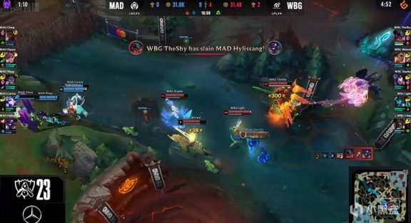 英雄聯盟S13世界賽WBG2：0MAD，Theshy劍魔再次打出名場面-第4張