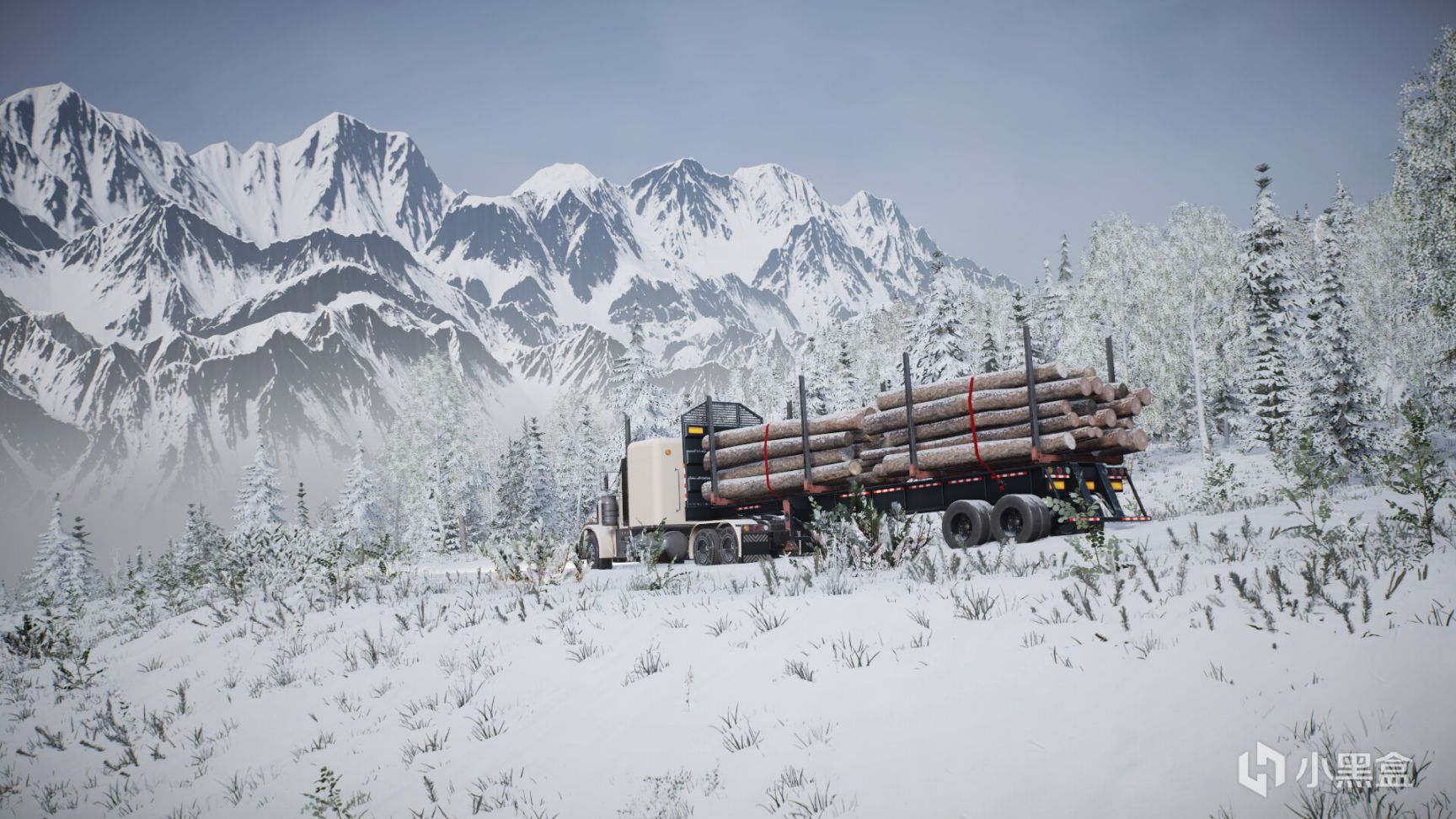 【PC游戏】开着卡车上雪山，模拟驾驶《阿拉斯加卡车司机》现已发售-第1张