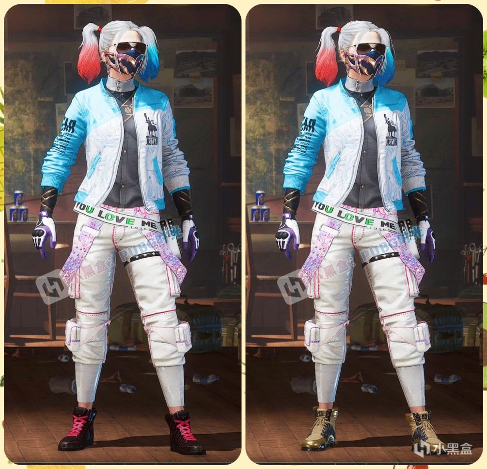 絕地求生#PUBG衣服穿搭，悲喜聯名褲鞋子穿搭展示推薦。-第14張