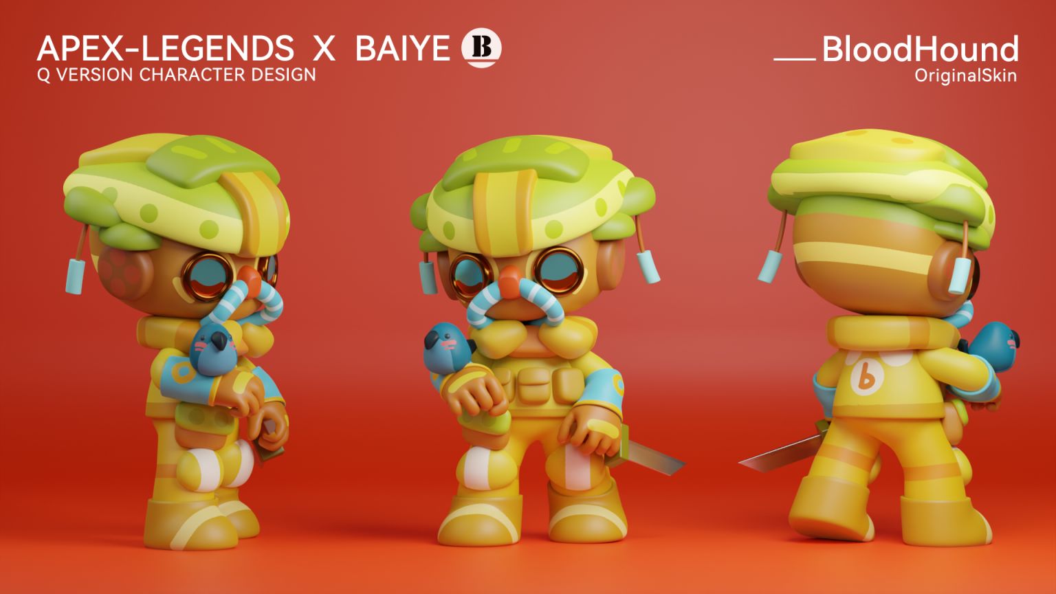 【Apex 英雄】[3D-Apex-baiye]做一個狗狗小朋友~！-第2張