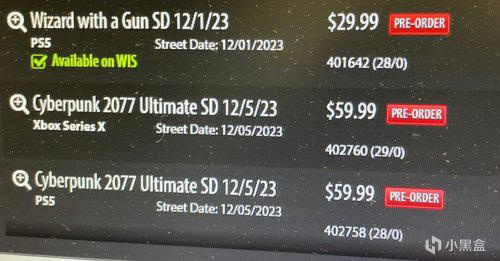【PC游戏】60美元！零售商泄露《赛博朋克2077终极版》将于12月5日发售-第1张